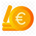 Moneda De Euro Dinero Euro Icono