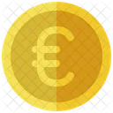 Moneda De Euro Moneda Euro Icono