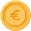 Moneda Euro De Irlanda Monedas Moneda Icono