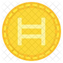 Hedera Coin Hashgraph Cripto Dinero Digital Criptomoneda Icono