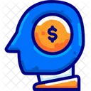 Moneda Dolar Cabeza Icono