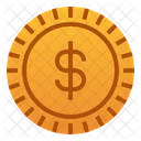 Moneda Dinero Dolar Icono