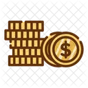 Monedas Moneda Dinero Icono