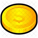 Moneda Dinero Efectivo Icono