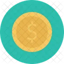 Dolar Moneda Moneda Icono