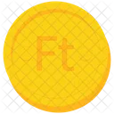 Moneda Oro Hungria Icono