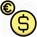 Moneda Convertir Efectivo Icono