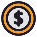 Moneda Finanzas Dinero Icono