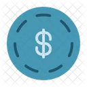 Moneda Dolar Dinero Icono