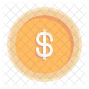 Moneda Dolar Dinero Icono
