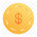 Moneda Dolar Dinero Icono