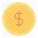 Dinero Moneda Centavos Icono