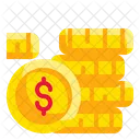 Moneda Dinero Efectivo Icono