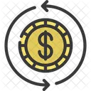 Moneda Efectivo Circulacion Icono