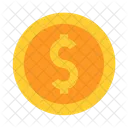 Moneda Dinero Moneda Icono