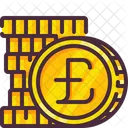 Efectivo Moneda Libra Icon