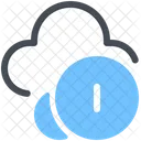 Criptomoneda Nube Icono