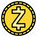 Zcash Zec Coin Cripto Dinero Digital Criptomoneda Icono