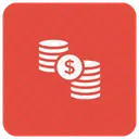 Monedas Finanzas Dinero Icon