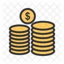 Monedas Dolar Icon