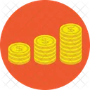 Monedas Pila Pila Icon