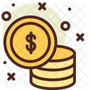 Monedas Casino Juego Icon