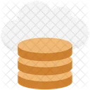 Monedas de nube  Icono