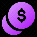 Monedas Dolar Icon