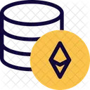 Monedas De Ethereum Icono