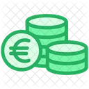 Euro Monedas Dinero Icon