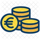 Euro Monedas Dinero Icon