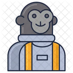 Moneky In Space  Icon
