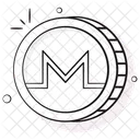 Monero Coin Crypto Icon