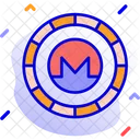 Monero Alternative Currency Cryptocurrency Icon