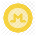 Monero Coin Cryptocurrency Icon