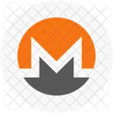 Monero Crypto Cryptocurrency Icon