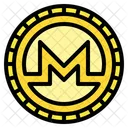 Monero Xmr Coin Crypto Digital Money Cryptocurrency Icon