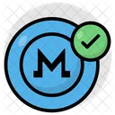 Monero Coin Cryptocurrency Crypto Icon