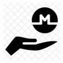 Monero Crypto Currency Icône