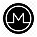 Monero Crypto Currency Icône