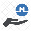 Monero Crypto Currency Icône