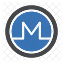 Monero Crypto Currency Icône