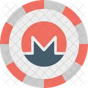 Monero Alternative Currency Cryptocurrency Icône