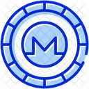 Monero Alternative Currency Cryptocurrency Icône