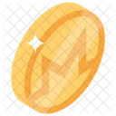 Monero Digital Money Monero Technology Icône