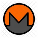 Monero Coin Crypto Icône