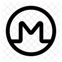 Monero Crypto Finance Icône