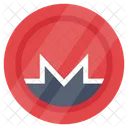 Monero Coin Crypto Icône
