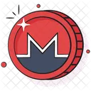 Monero Coin Crypto Icône