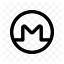 Monero Cryptocurrency Crypto Icon